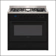 Euromaid Ege9Tbk Matte Black 90Cm Dual Fuel Freestanding Stove Stoves