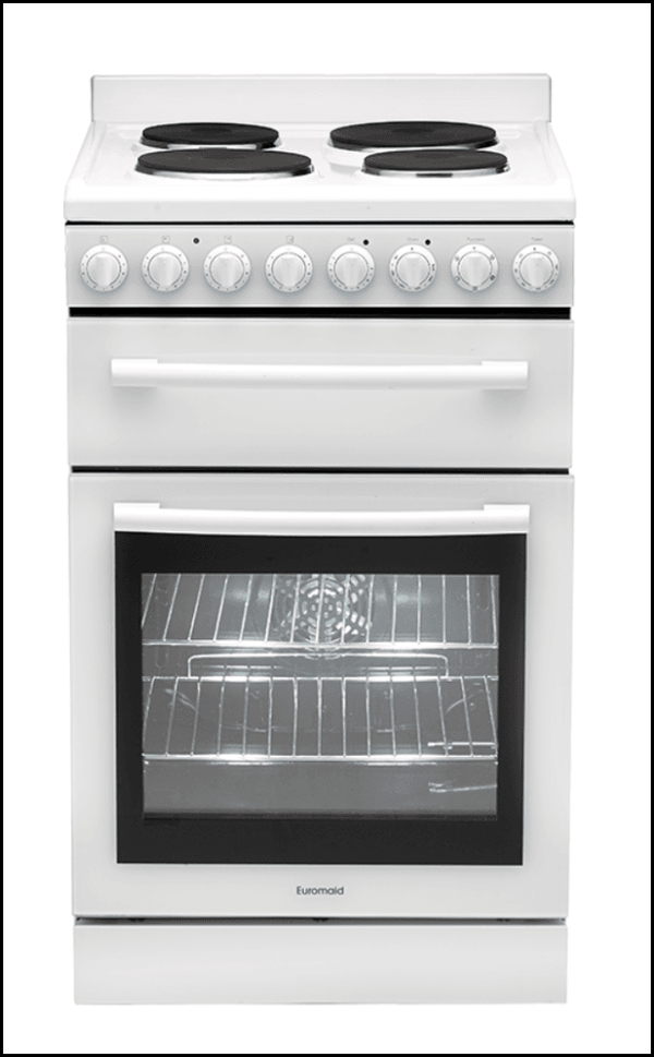 Euromaid Electric Oven + Solid Cooktop | F54Ew Stove