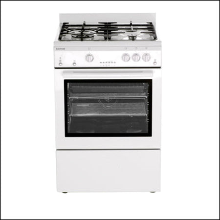 Euromaid Gegfw60 60Cm White Gas Stove