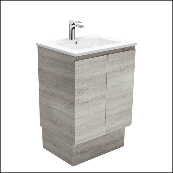 Fienza Dolce Edge Tcl60Xk 600Mm Industrial Wall Hung Vanity With Kickboard- Special Order Units