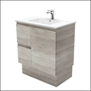 Fienza Dolce Edge Tcl75Xkl Industrial 750Mm Vanity With Kickboard Left Drawers - Special Order Units