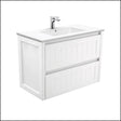 Fienza Dolce Hampton Tcl90T 900Mm White Wall Hung Vanity Unit - Special Order Units