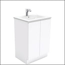 Fienza Dolce Tcl60C Fingerpull 600Mm White Vanity With Kickboard - Special Order Units