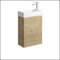 Fienza Edge 45Rs-Of Scandi Oak Wall Hung 450Mm Vanity With Overflow - Special Order Units