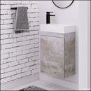 Fienza Edge 45Rx Industrial Wall Hung 450Mm Vanity No Overflow - Special Order Units
