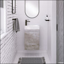 Fienza Edge 45Rx0-Of Industrial Wall Hung 450Mm Vanity With Overflow - Special Order Units