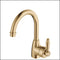 Fienza Eleanor 202104Uu Gooseneck Urban Brass Mixer With Handle Basin Mixers