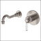 Fienza Eleanor Wall Basin/Bath Mixer Set Brushed Nickel / Ceramic 202106Bn Bathroom Mixers