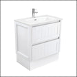 Fienza Joli Jol75Tk Hampton 750Mm White Vanity Unit On Kickboard - Special Order Units