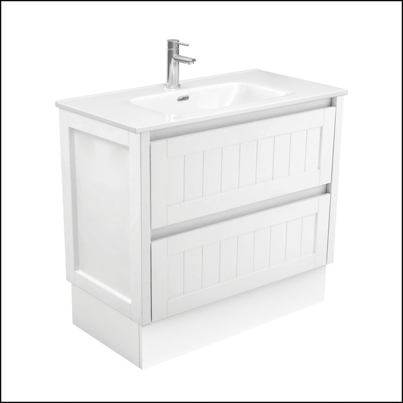 Fienza Joli Jol90Tk 900Mm Hampton Vanity Unit With Kickboard White - Special Order Units