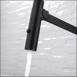 Fienza Kaya 228109B Matte Black Pull Down Mixer Tap Kitchen Taps