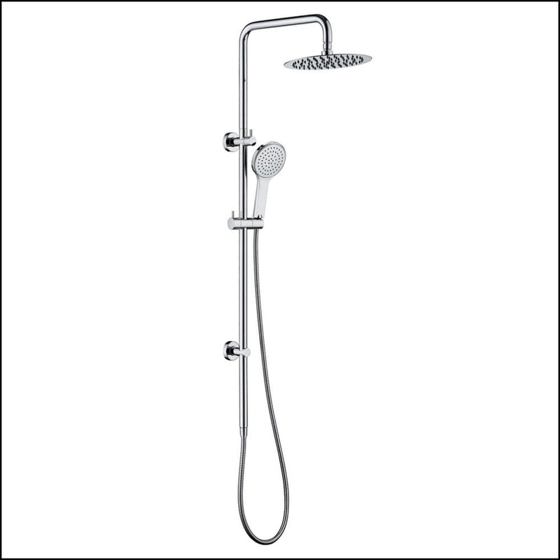 Fienza Kaya Chrome Twin Shower 455109 Showers
