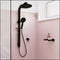 Fienza Kaya Deluxe Twin Shower Matte Black 455119B Showers