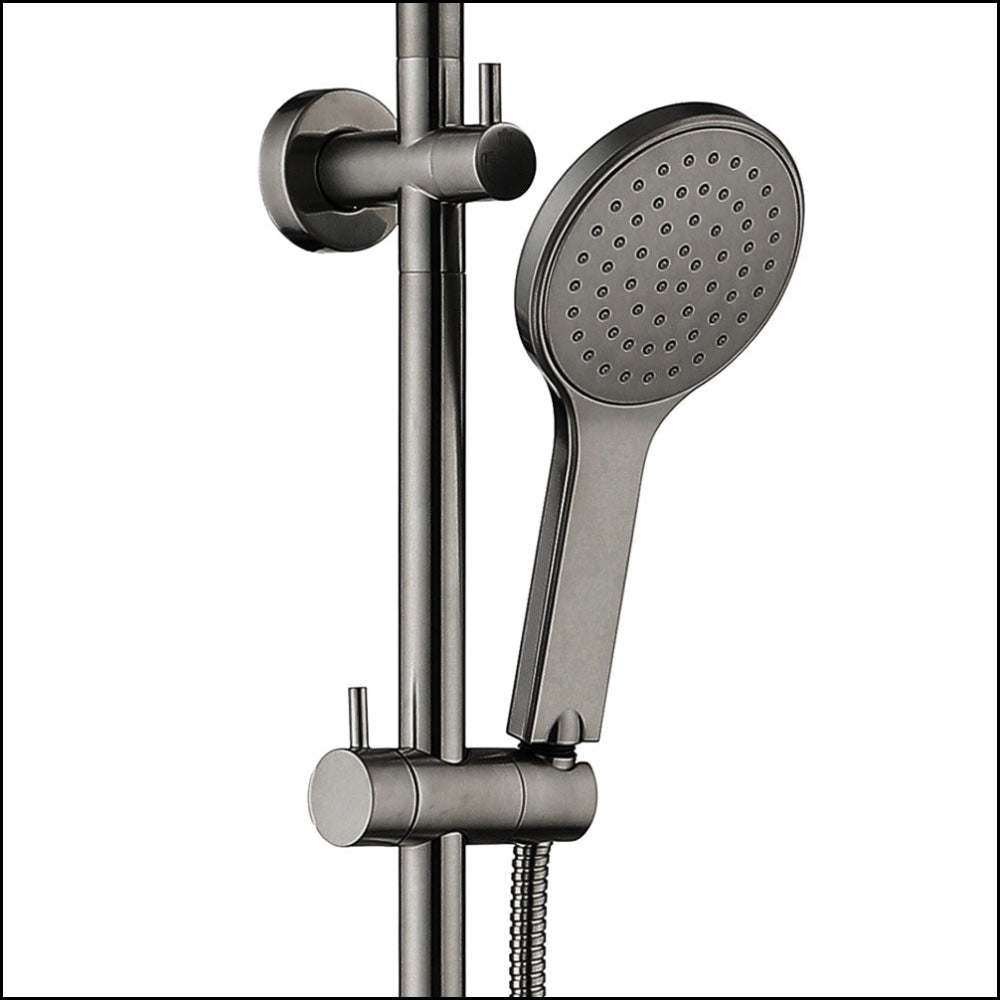 Fienza Kaya Gun Metal Twin Shower 455109Gm Showers