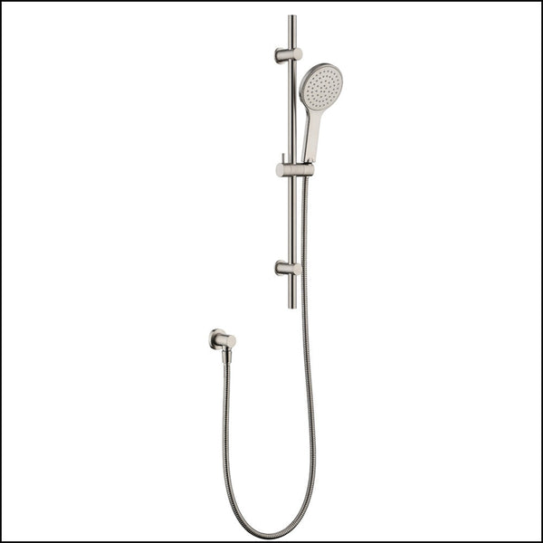 Fienza Kaya Rail Shower Brushed Nickel Showers