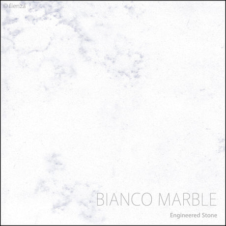 Fienza Sarah 900Mm Si90C Bianco Marble Vanity Unit Fingerpull With Kickboard White - Special Order