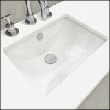 Fienza Sc90Fl 900Mm Crystal Pure Undermount Stone Top Fingerpull Wall Hung Vanity Unit Left Drawers