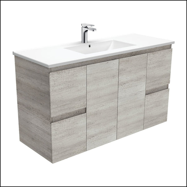 Fienza Tcl120X 1200Mm Dolce Edge Industrial Wall Hung Vanity - Special Order Units