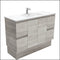 Fienza Tcl120Xk 1200Mm Dolce Edge Industrial Vanity On Kickboard - Special Order Units