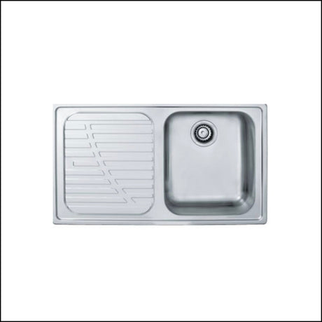 Franke Drina Drx611Lhd Single Bowl Sink Top Mounted Kitchen Sinks