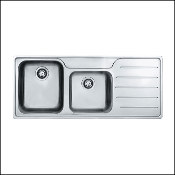 Franke Ssx621Rhd 1 And 3/4 Stainless Steel Sink Top Mounted Kitchen Sinks