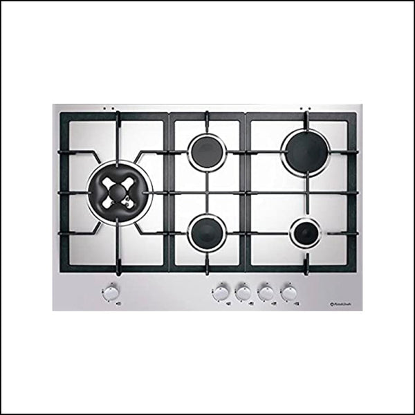 Fratelli Onofri Italian Made Hpk85Qnxg 75Cm Stainless Steel Gas Cooktop