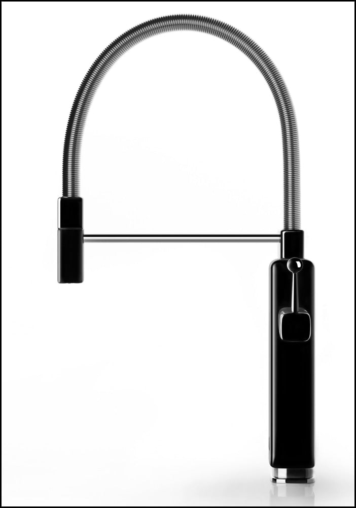 Gessi 60061Gb Happy Sink Kitchen Mixer With Pull Out Tap Taps