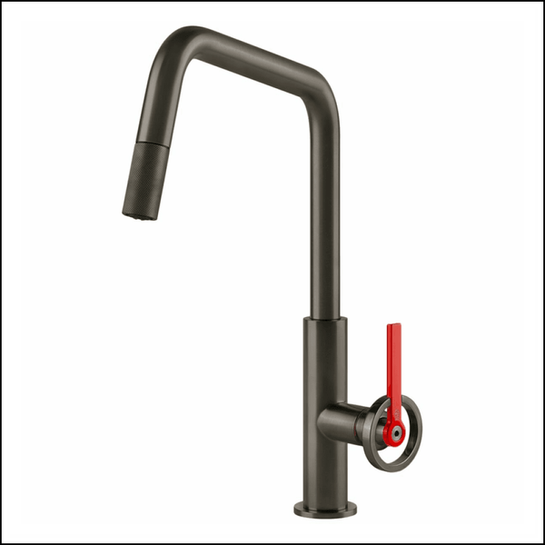 Gessi Officine V 60203Bmb Pull Out Kitchen Mixer Tap Taps