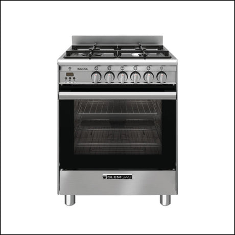 Glem Gb664Gg 60Cm Stainless Steel Italian Made Gas Stove