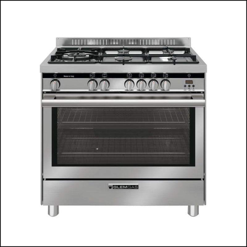 Glem Gs965Gg 90Cm All Gas Stove With Air Fryer - Order In