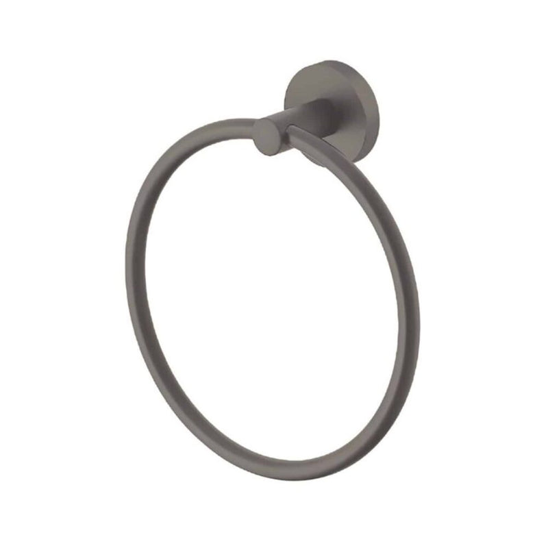 Greens Zola Towel Ring Gunmetal 6811059 - Special Order