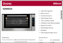 Iag Iom9Se4 90Cm Stainless Steel Electric Touch Control Oven Large