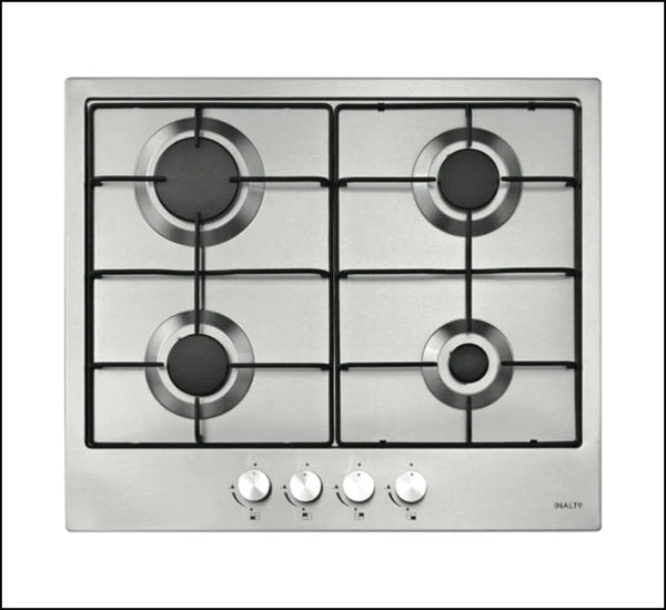 Inalto Icg6F 60Cm Stainless Steel Gas Cooktop