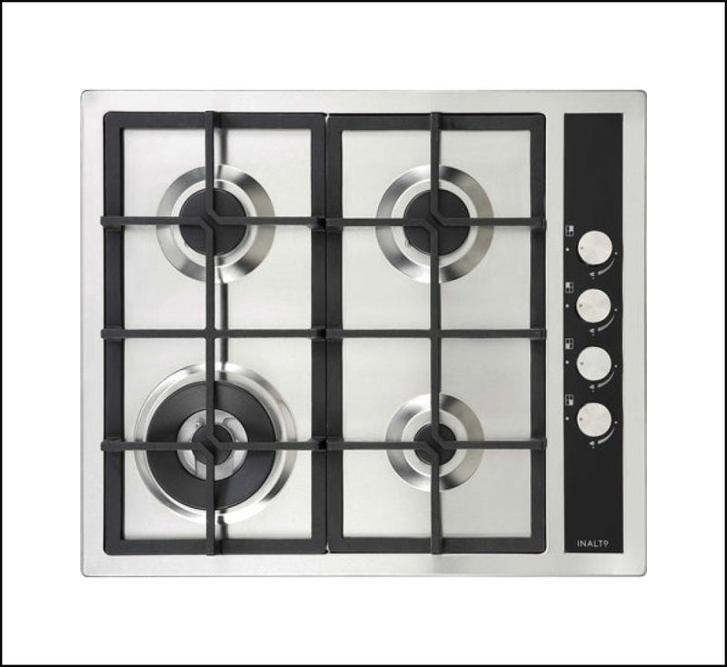 Inalto Icgw60S 60Cm Stainless Steel Gas Cooktop
