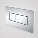 Caroma Invisi Series II Metal Rectangular Dual Flush Plate & Buttons - Special Order