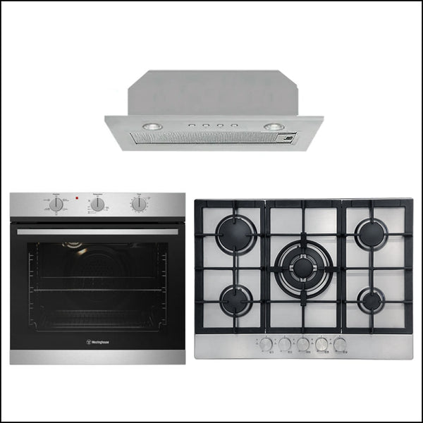 Kitchen Appliance Package - Gas Oven And Cooktop No.61 Packages