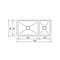 Abey Chambord Louis 1 & 1-2 Bowl Ceramic Sink (Special Order)