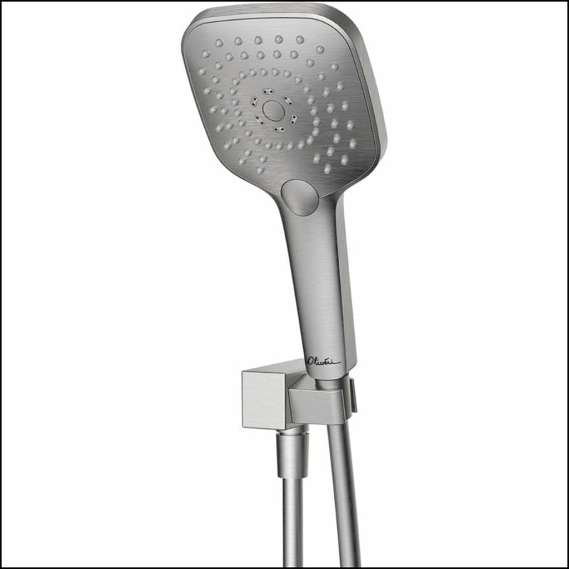 Oliveri Monaco Mo168013Bbn Brushed Nickel Hand Shower With Bracket - Special Order Showers