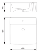 Oliveri Mu7063Ct Munich Counter Top Basin Basins