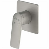 Oliveri Pa100500Bn Paris Brushed Nickel Wall Mixer Bathroom Mixers