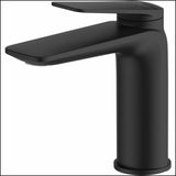 Oliveri Paris Pa069526Mb Matte Black Basin Mixer Mixers
