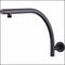 Oliveri Ro0008Mb Rome Matte Black Raised Wall Mounted Shower Arm Showers