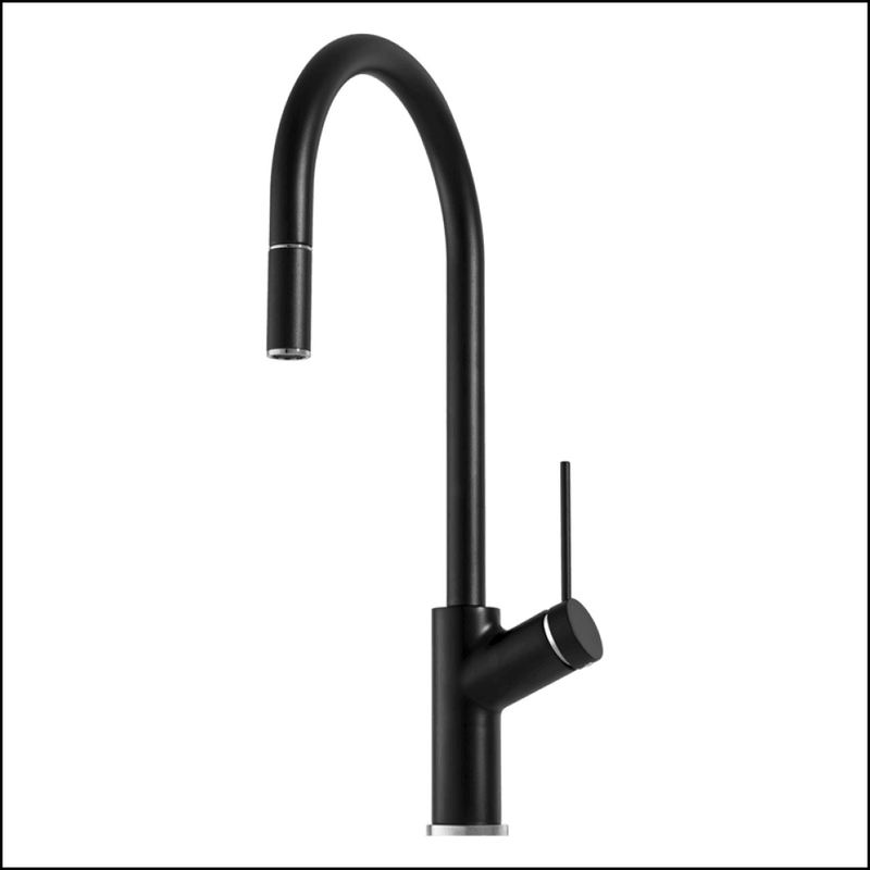 Oliveri Vt0398C-Black Vilo Pull Out Mixer Tap Kitchen Taps