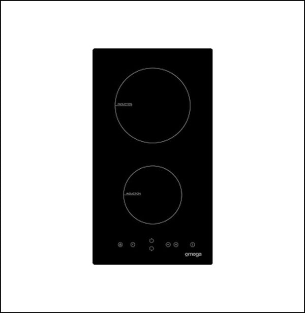 Omega Oci32Z 30Cm Two Zone Induction Cooktop