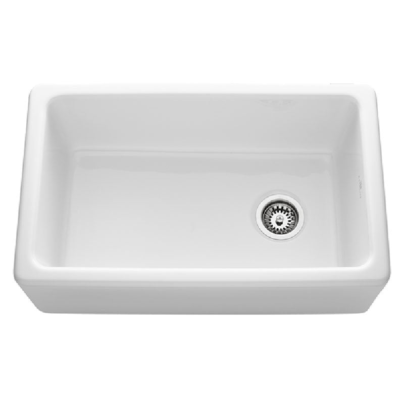 Abey Chambord Philippe II  Single Bowl Ceramic White (Special Order)