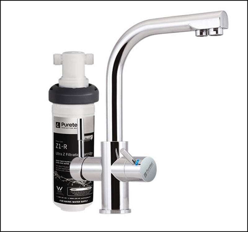 Puretec Z1-T3 Tripla T3 Led 3-In-1 Hot And Cold Mixer Tap With Filter System - Special Order 3 In 1