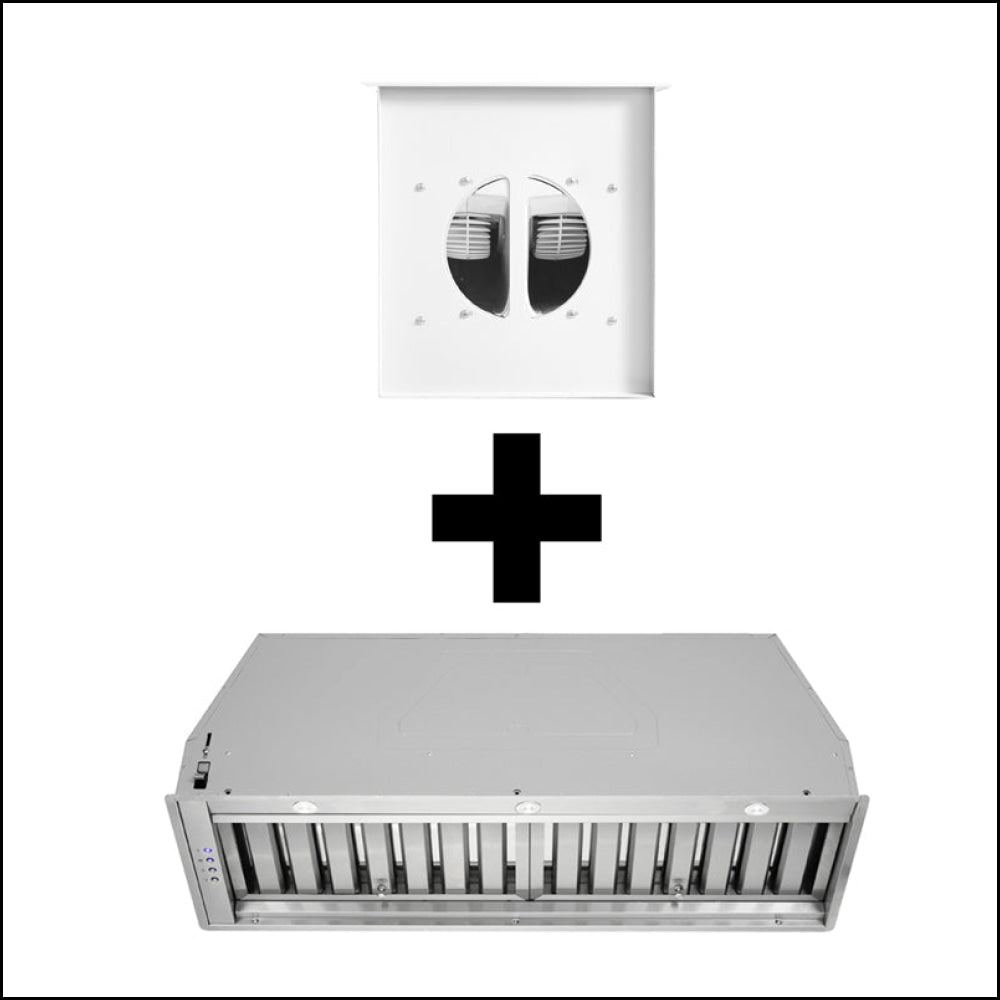 Quietair Gqa85Uc 85Cm Remote Fan Motor Undermount Rangehood Off Board Rangehoods
