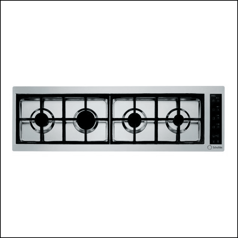 Scholtes B40Lec1Sf Touch Control Stainless Steel Gas Cooktop Ex Display