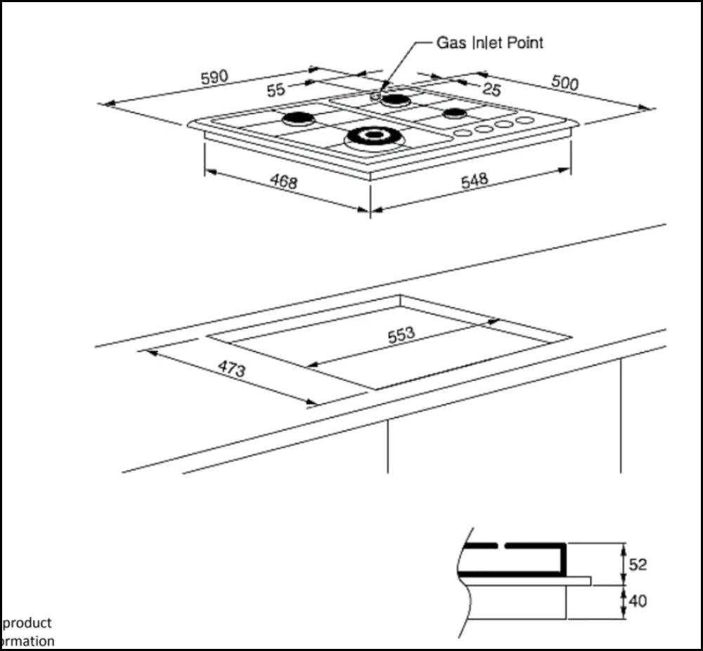 Technika 60Cm Oven Cooktop And Rangehood Package - Sale Packages