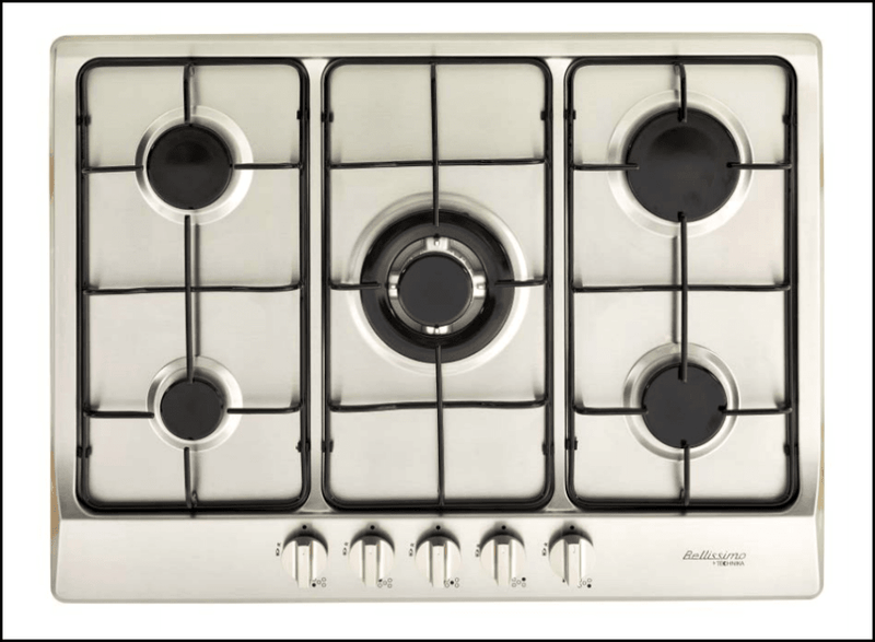 Technika Tb75Gwss-3 68Cm Stainless Steel Gas Cooktop